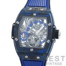 Hublot Spirit of Big Bang Carbon Blue 42mm 645.QL.7117.RX Skeleton 100 Limited