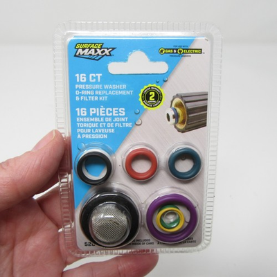 #ad #ad Surface Maxx Pressure Washer O Ring Filter Replacement Kit 16 piece count $4.99