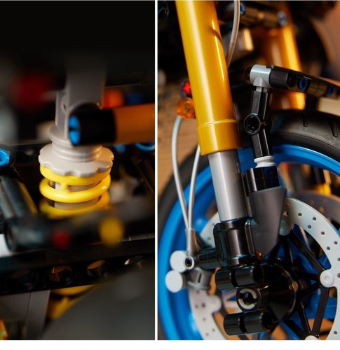 ✨️ LEGO Motorcycle 42159 TECHNIC YAMAHA MT-10 SP Block Building Toy 1478 Pcs 🆕️ - Picture 8 of 10