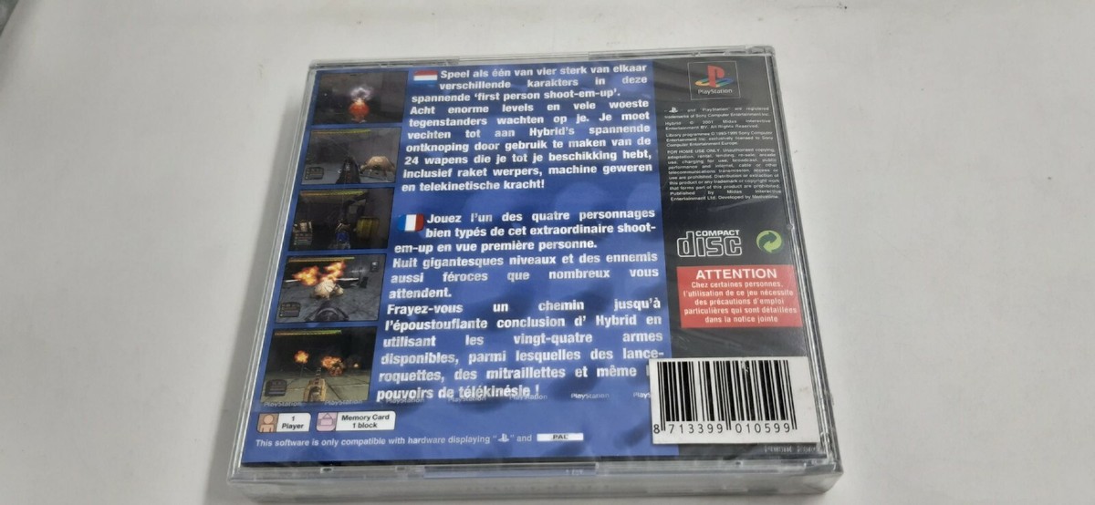 Jeu Sony Playstation 1 PS1 Hybrid complet