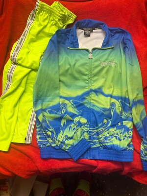 100% Hardcore Trainingsjacke Gr L/ Trainingshose Gr M