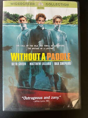 * Without A Paddle - Seth Green - Matthew Lillard - Dax Shepard - Very Good DVD