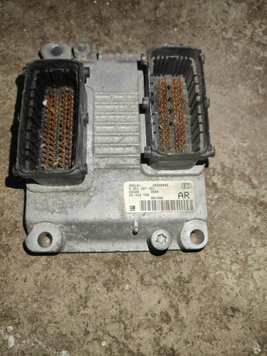 Opel Corsa C Z10XE Motorsteuergerät ECU 0261207421 24443795