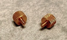 Jelco Ichikawa Phono Schmuck-Headshell-Schrauben M2.5 goldfarben | SET, NEU