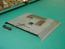 Metal back for 1949 GE, General Electric 12" TV's