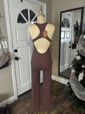 Brown Bodysuit W/ Open Back
