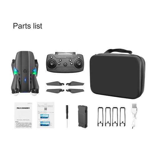 LED E99 PRO RC Drone With 4K HD Dual Camera WiFi FPV Foldable Quadcopter US - Picture 20 of 20