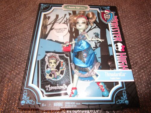 NEW Monster High Frankie Stein Threadarella Doll MH Scarily Ever After
