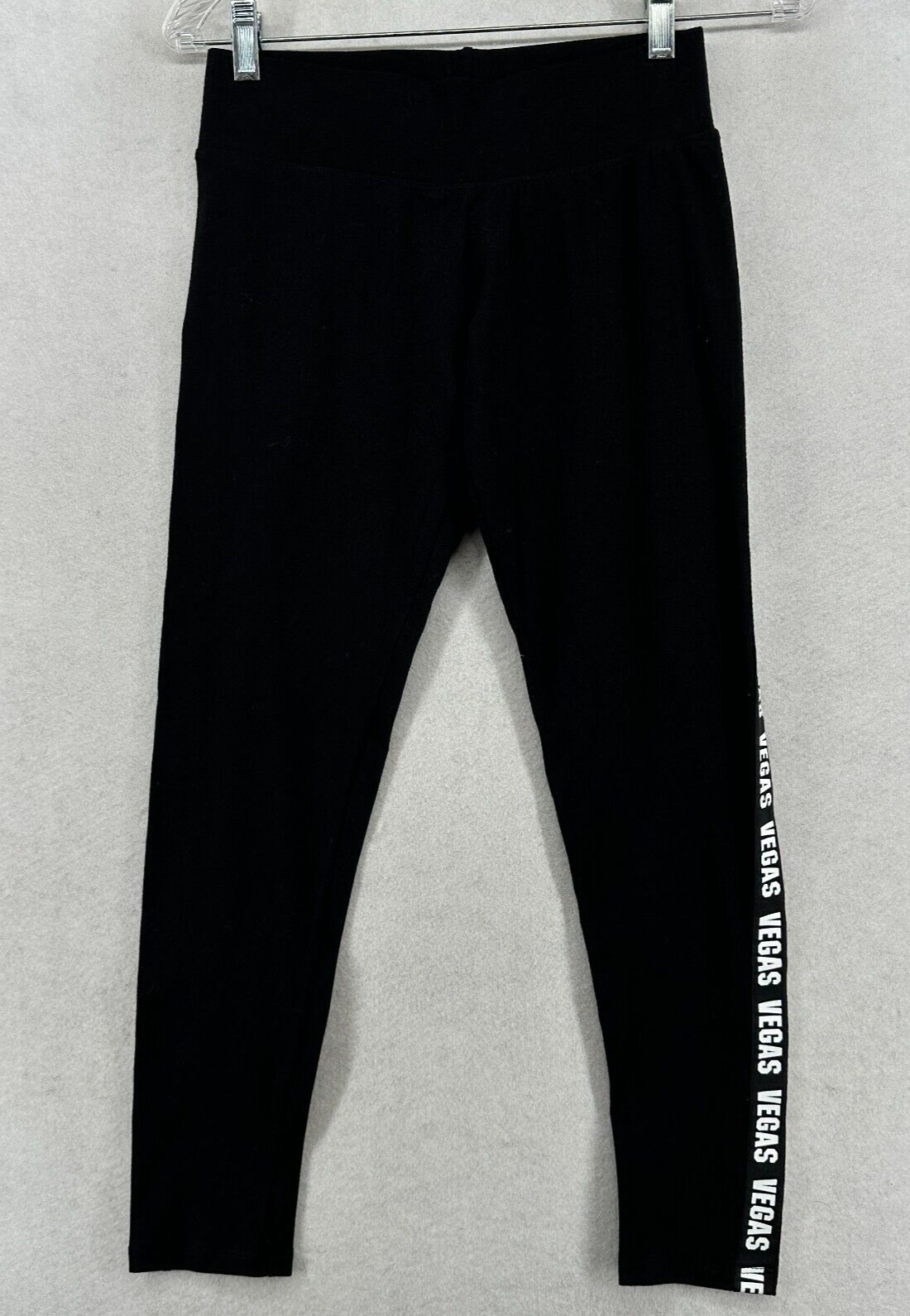 LEGGINGS VEGAS por WEAR CODE Malla Eléctrica Mujer Pequeña Negra NUEVA-image