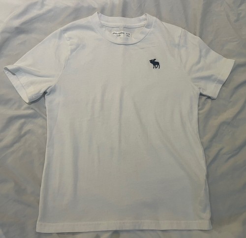 Abercrombie Kids Lot Boys 4 Shirts Longsleeve Logo Size 9/10- 11/12 - Picture 5 of 5