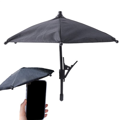 Parasol de téléphone portable, protection solaire, flexible, étanche, anti-poussière, support de téléphone portable - Photo 8 sur 12