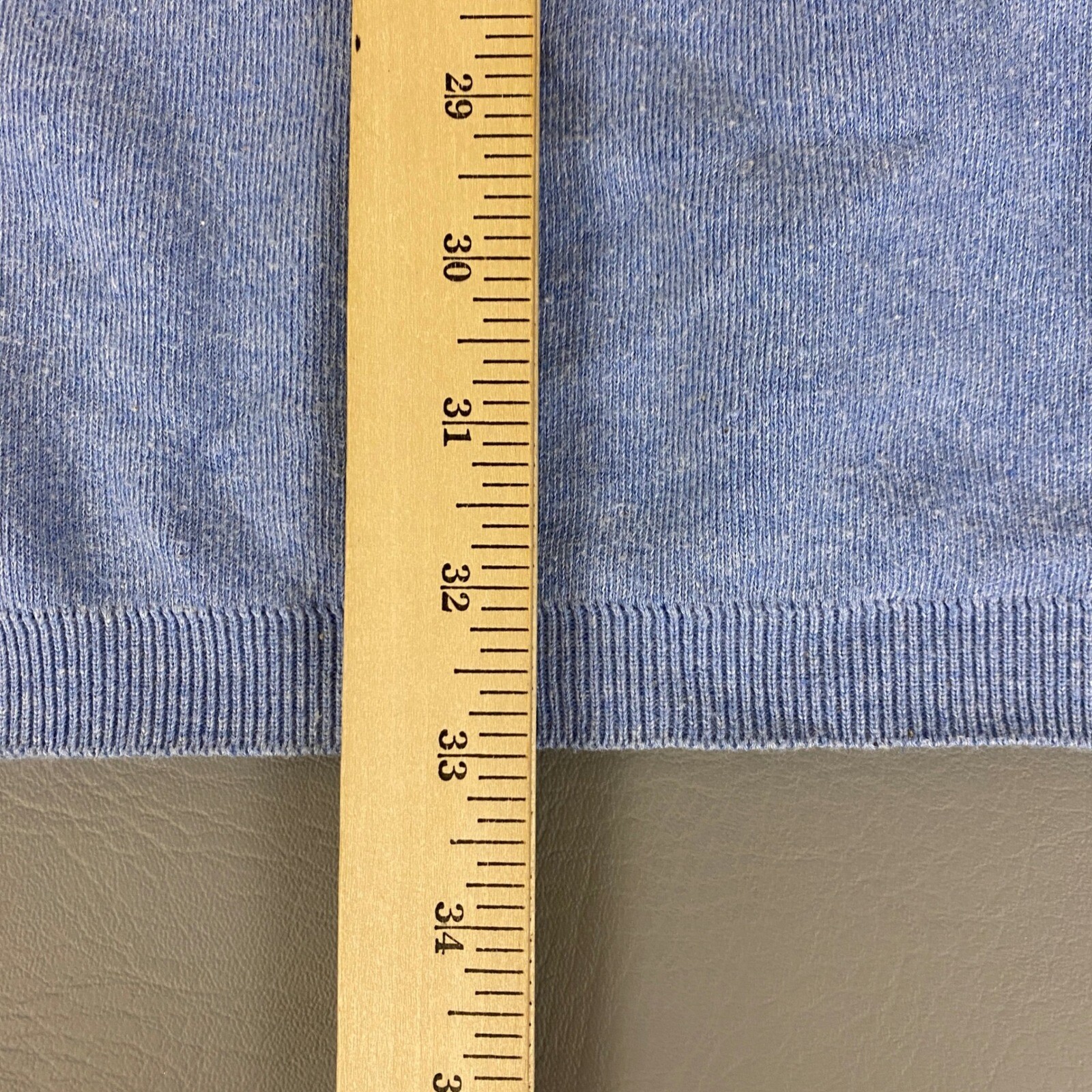 Vintage Joan Vass USA Knit Dress Blue Size 1 (8-10) Striped Cotton w/ Pockets