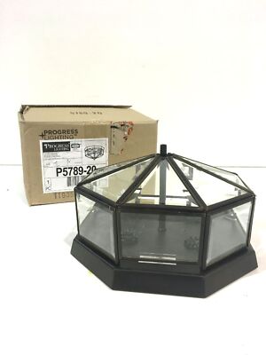 Progress Lighting P5789-20 4Light Antique Bronze Flushmount New
