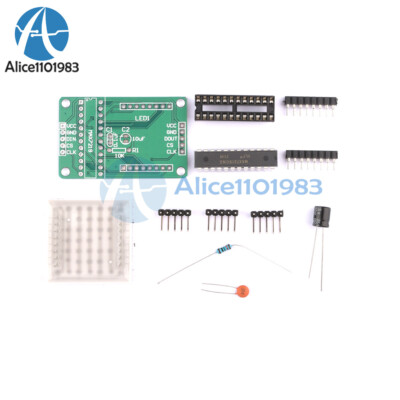 MAX7219 Red Dot Matrix Module MCU Control Display Module DIY Kit For Arduino DIY