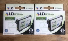2 Packs Reman Black Ink Cartridge for Epson 200 XL 200XL T200XL120 - EXPIRED