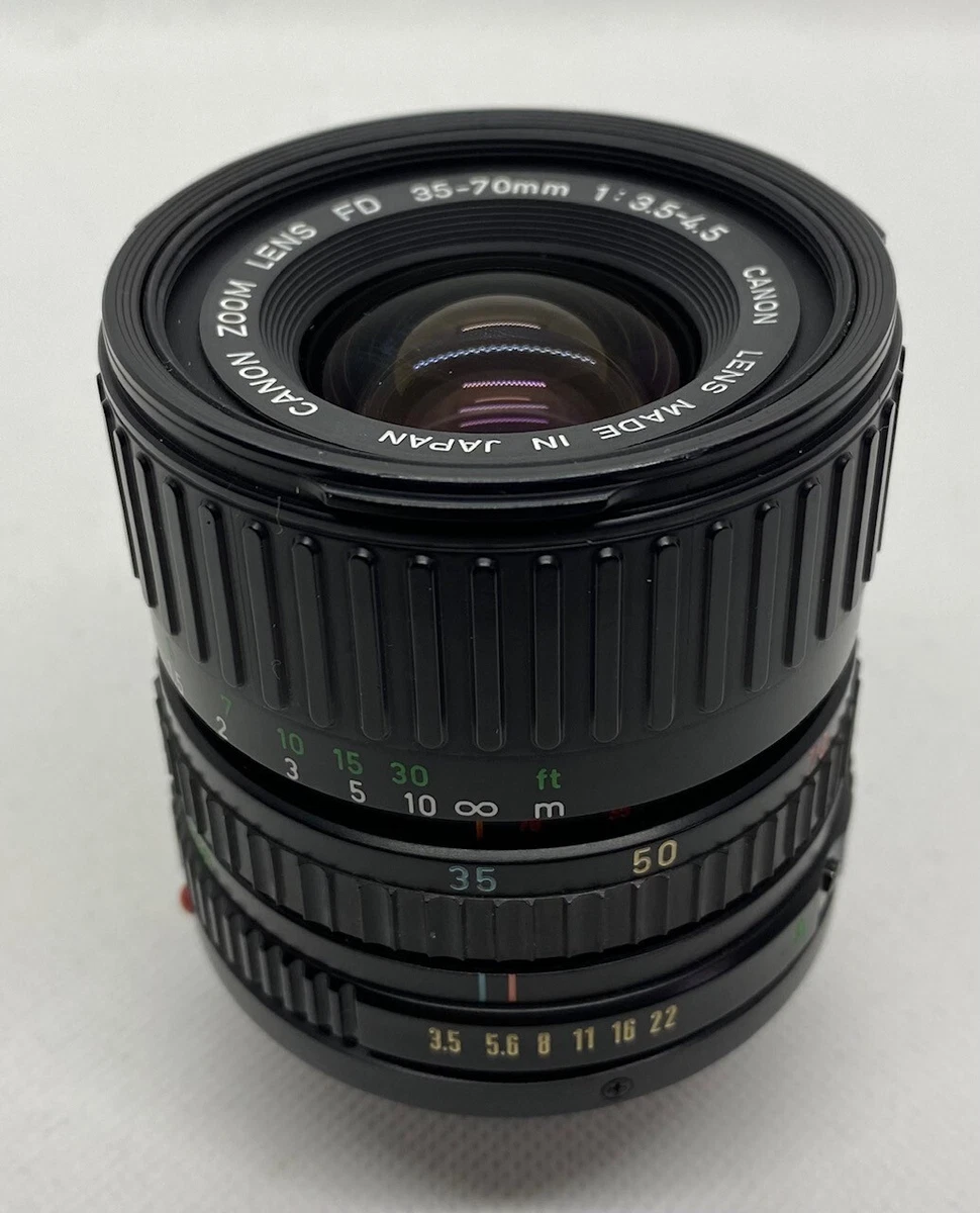 Canon FD f/3.5 Camera Lenses 35-70mm Focal for sale | eBay
