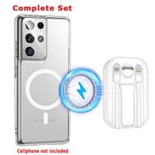 Option of magnetic Crystal case 10000mAh power bank for Samsung Galaxy S21 Ultra