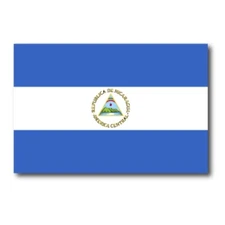 Nicaragua Flag Car Magnet Decal - 4 x 6 Heavy Duty for Car Truck SUV