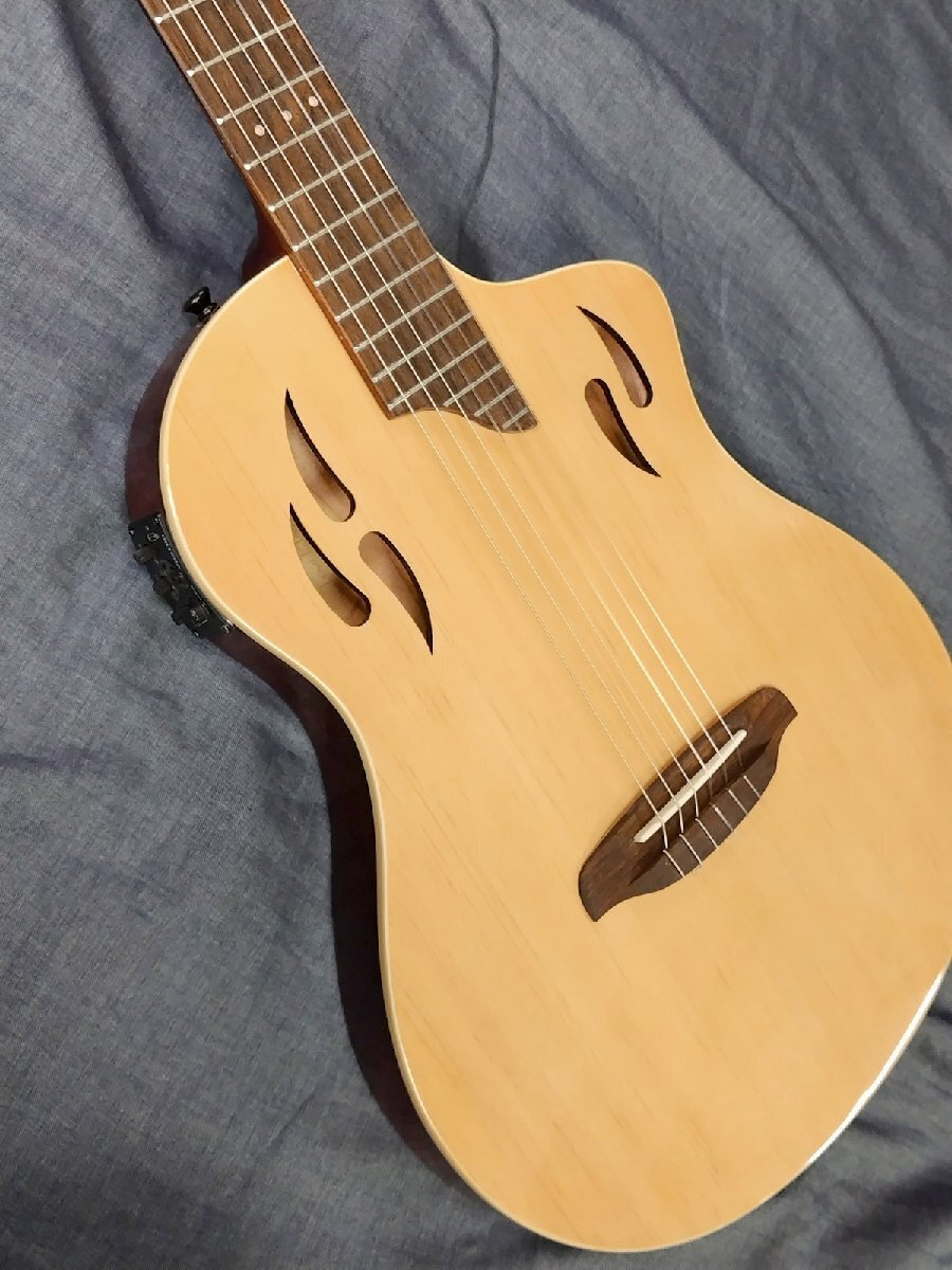 Classical Acoustic Electric Guitar Ortega RTPSTD-NAT Natural Classical Acoustic Electric Guitar Ortega RTPSTD-NAT Natural