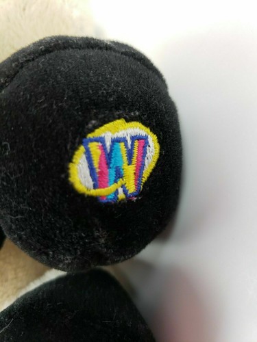 Ganz Webkinz Fuzzy Plush Stuffed Black/White Cow - 6" long - Picture 8 of 10