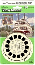 Walt Disney World Frontierland 3d View-Master 3 Reel Packet SEALED