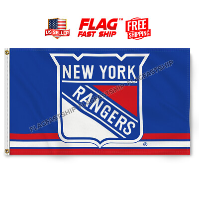 New York Rangers Banner 3x5 Ft Flag Hockey-NHL US seller Free Shipping