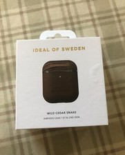 Ideal of Sweden - NEW Airpods Case for 1st Gen / 2nd Gen - Wild Cedar Snake NEW