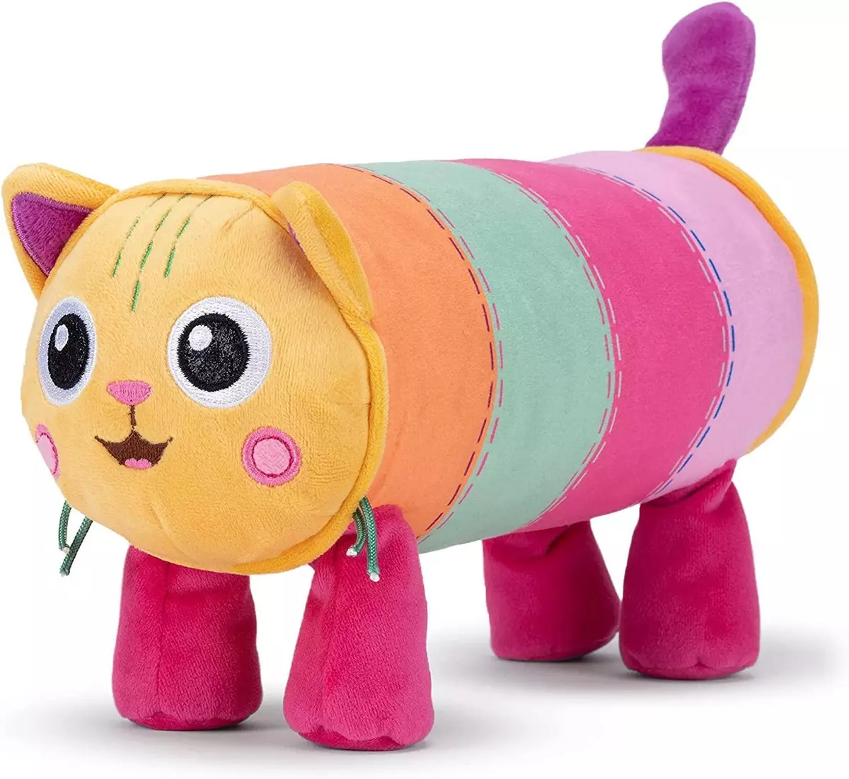 Neuf Gabby's Maison de Poupée 25cm Oreiller Chat Peluche Jouet