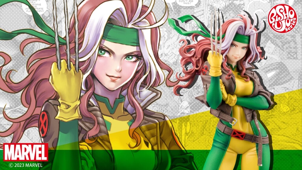 NEW KOTOBUKIYA MARVEL Bishoujo Rogue REBIRTH 1/7 scale Painted