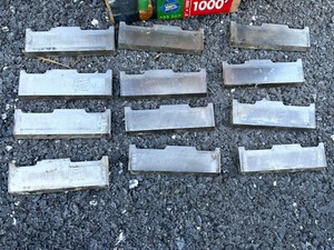 Weinig N3, M3 + HSS shaper blades Lot Of 12