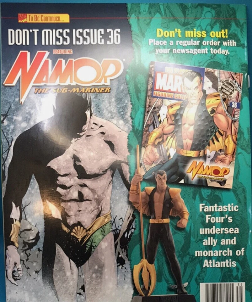 MARVEL La Colección de Estatuillas Clásicas "Cráneo Rojo" con Revista Eaglemoss #35 Excelente Foto 2 de 3