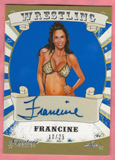 2016 Leaf Signature Series Wrestling #26 FRANCINE 10/25 Steve Stanley
