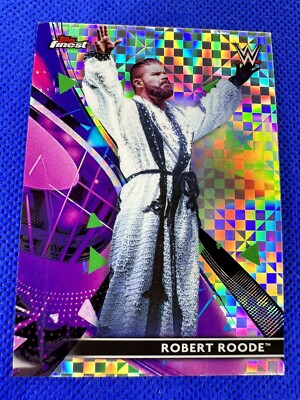 2021 #65 Robert Roode Topps Finest WWE Smack Down X-Fractor | eBay
