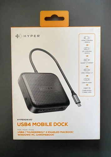 HYPER HYPERDRIVE USB4 MOBILE DOCK (INC VAT)