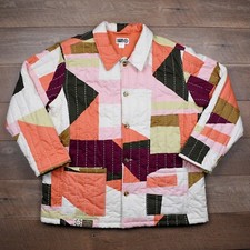 Gee's Bend X Target Black History Month Quilted Jacket - Xl White Orange Coat