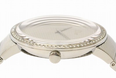 ChristianDior　腕時計 CHRISTIAN DIOR UNISEX DIAMOND BEZEL STAINLESS STEEL WRIST