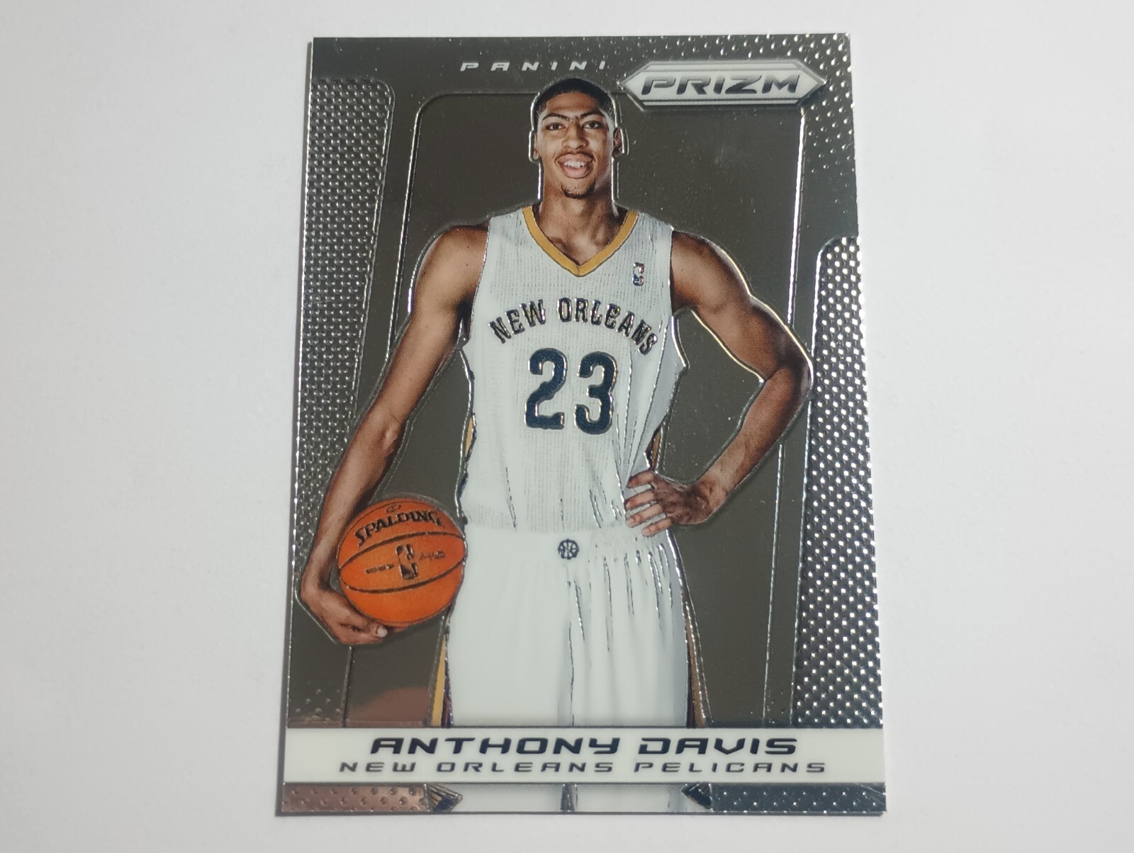 2013-14 Panini Prizm Anthony Davis L.A. Lakers 2nd Year Card