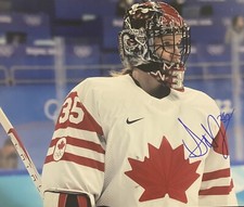 Ann-Renee DESBIENS Signed 8x10 Photo! GOALIE!  TEAM CANADA WOMENS W/COA