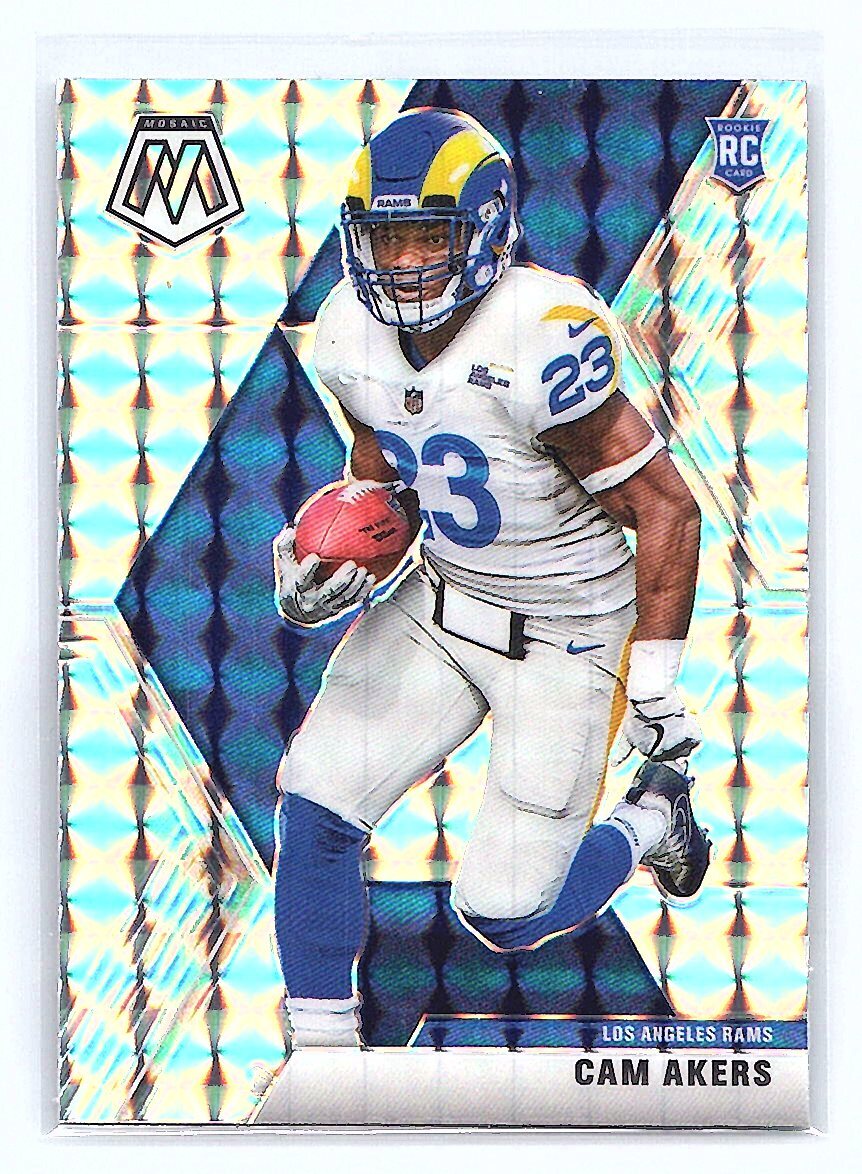 2020 Panini Mosaic Cam Akers #221 Los Angeles Rams
