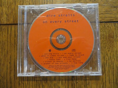 Dire Straits   On Every Street   1991 - Warner Bros. 9 26680-2 ACCEPTABLE CD!!!