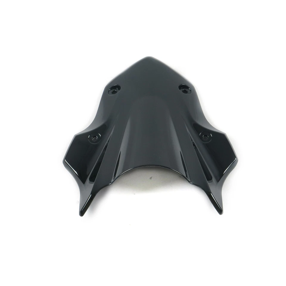Parabrisas ABS negro para Kawasaki Z900 2017 2018 2019 deflector de viento parabrisas Foto 4 de 4
