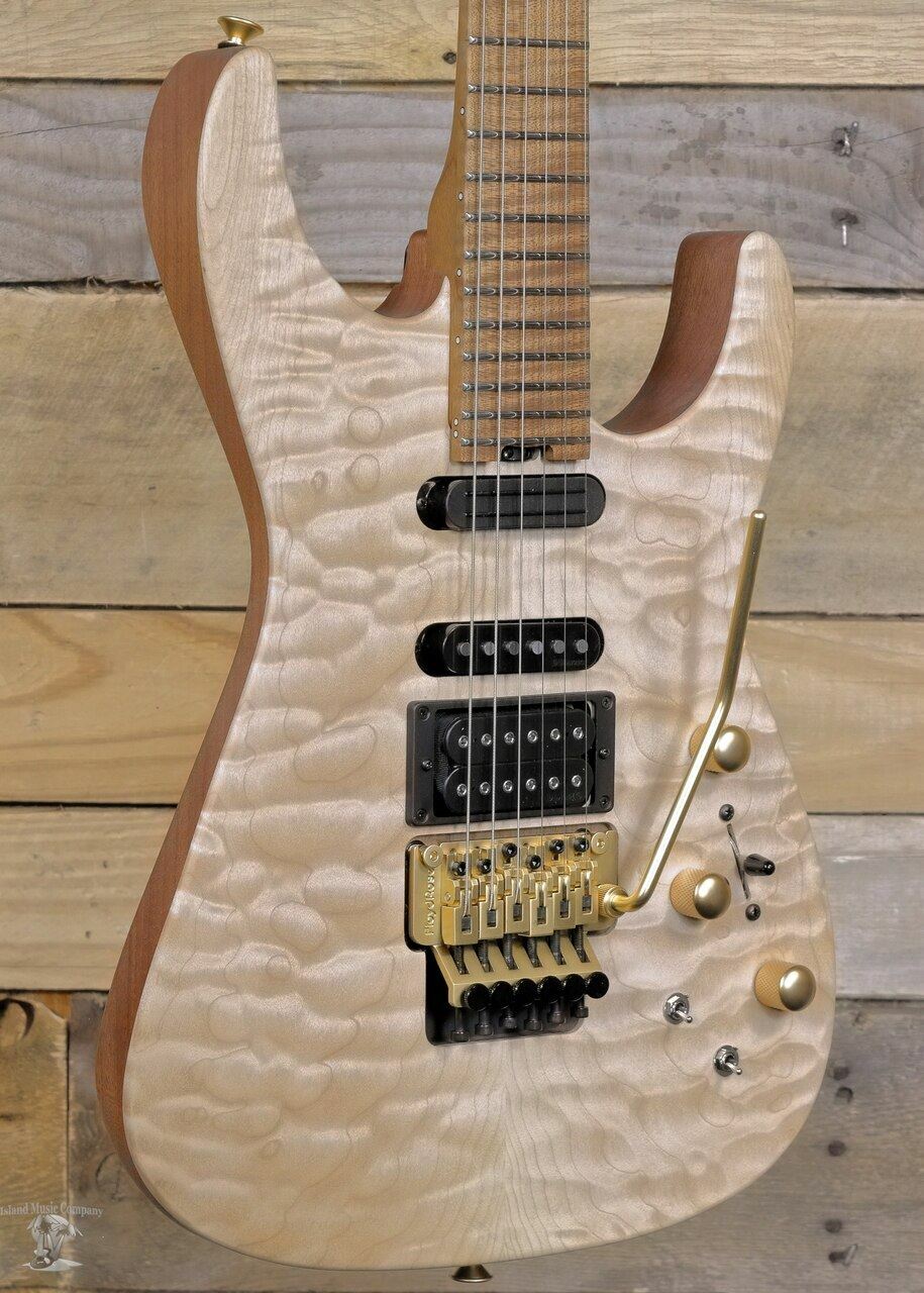 Электрогитара Jackson USA Signature Phil Collen PC1 Satin Au Natural с футляром