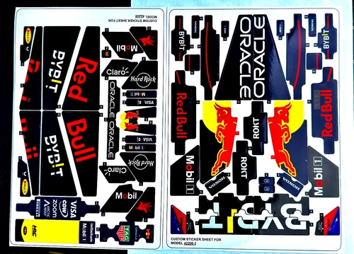 Custom Stickers for 42206 Sheets 1 and 2 Replacement Stickers 42206 Sheet 1 and 2