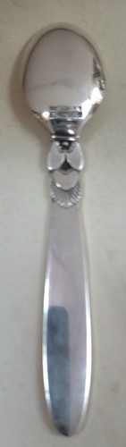 Georg Jensen Cactus Sterling Silver Mocha Spoons Set of 6 - Picture 3 of 9