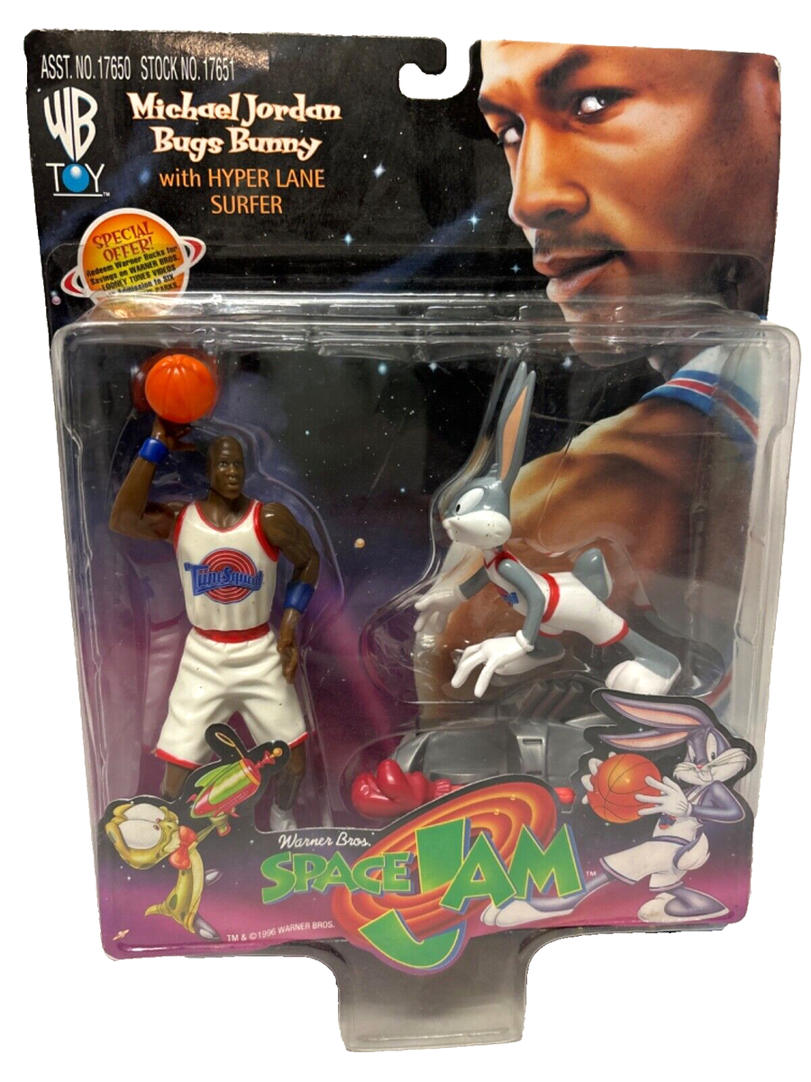 Playmates Brand Warner Bros. Space Jam Action Figure Set Michael