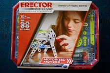 ERECTOR MECCANO Motorized Movers S.T.E.A.M. Building Kit with Animatronics STEAM