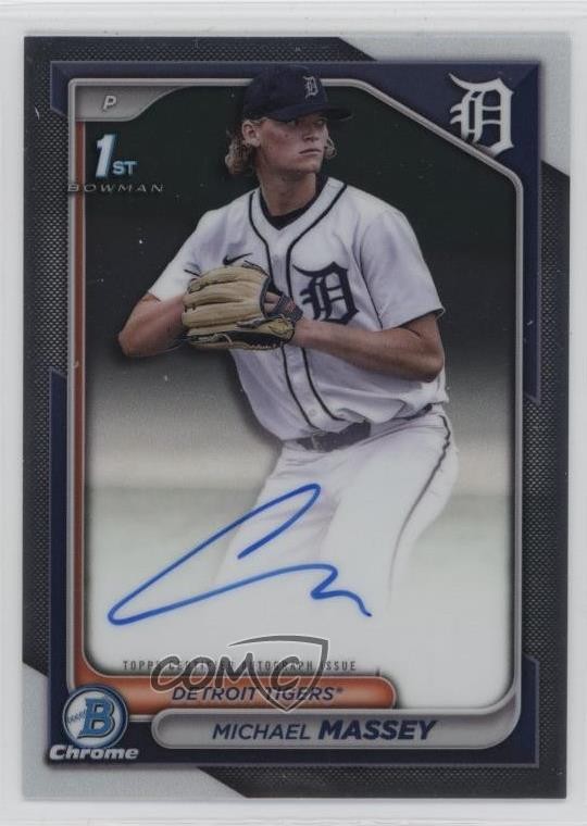 2024 Bowman Draft Chrome Prospect Auto Michael Massey #CPA-MMY Auto 1mr0