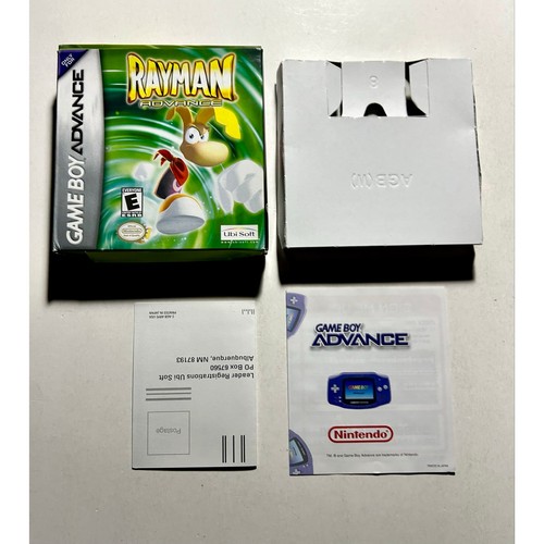Rayman Advance (Game boy Advance gba) Box and Inserts Only🔥