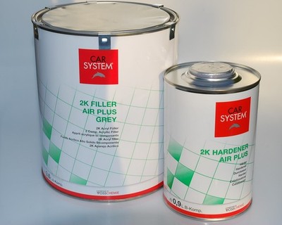 CarSystem 2K Filler Air Plus Füller CS SET 4,5 Liter