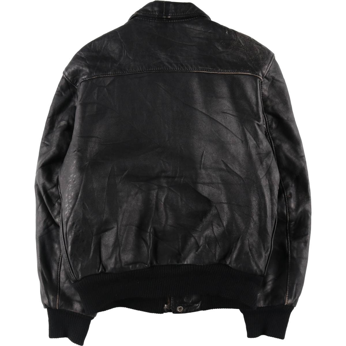 Vintage 70'S-80'S JAPA LE CUIR A-2 Leather Flight Jacket